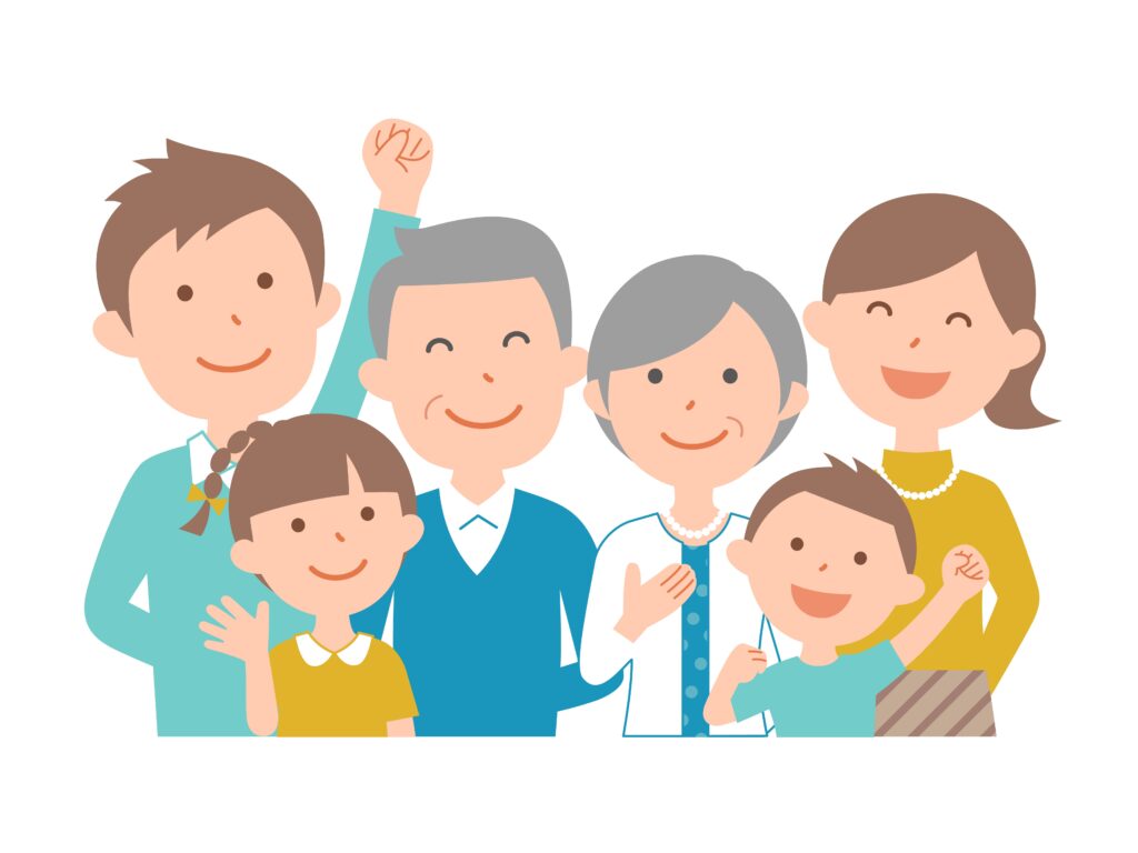 家族イラスト