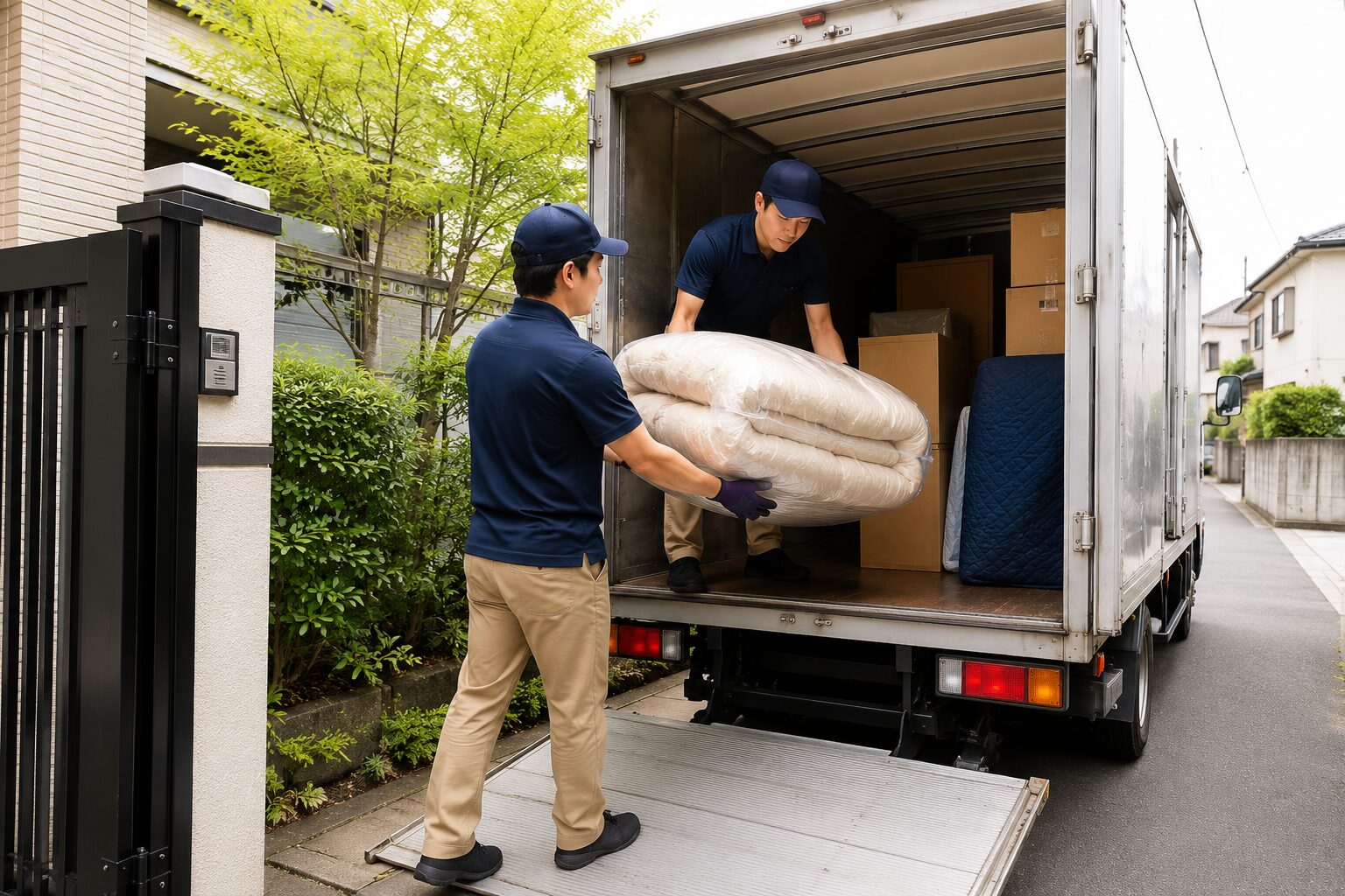 不用品回収業者に布団の処分