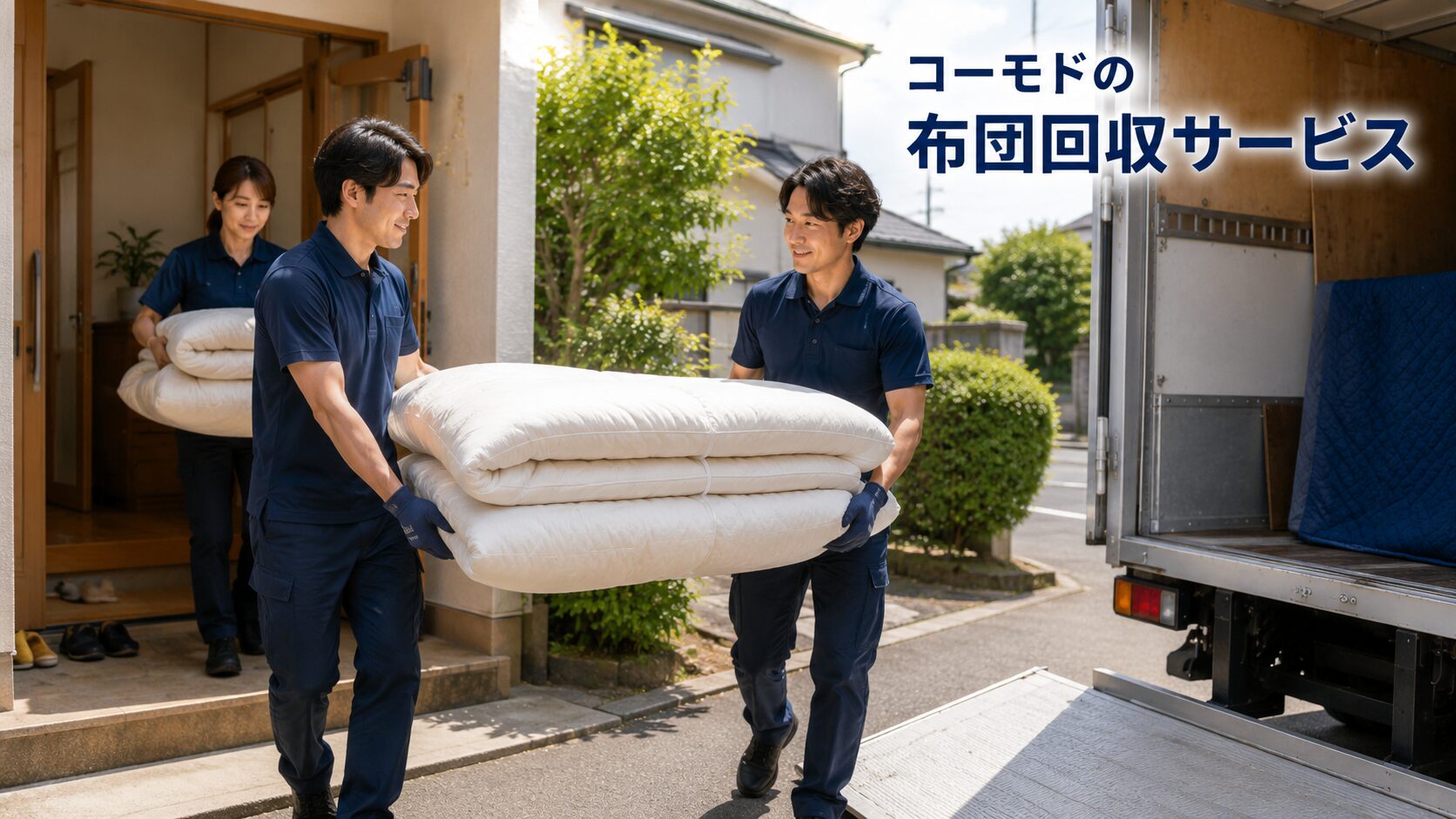 コーモドの布団回収サービス