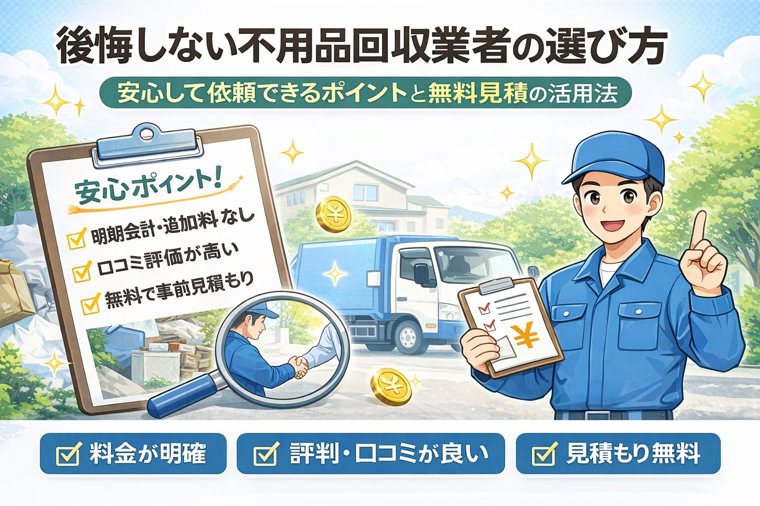 失敗しない業者の選び方