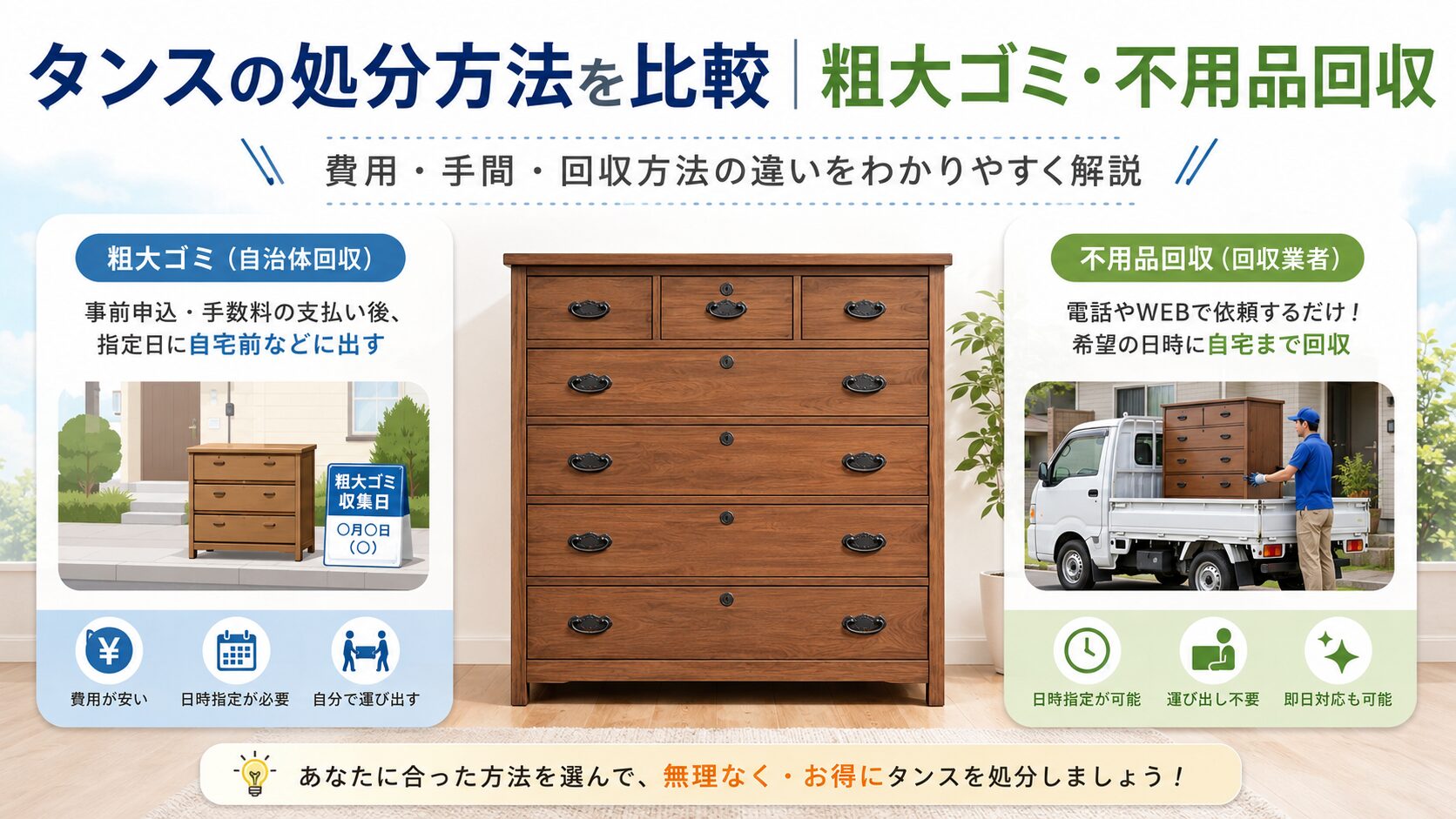 タンス回収