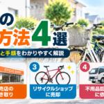 自転車処分方法