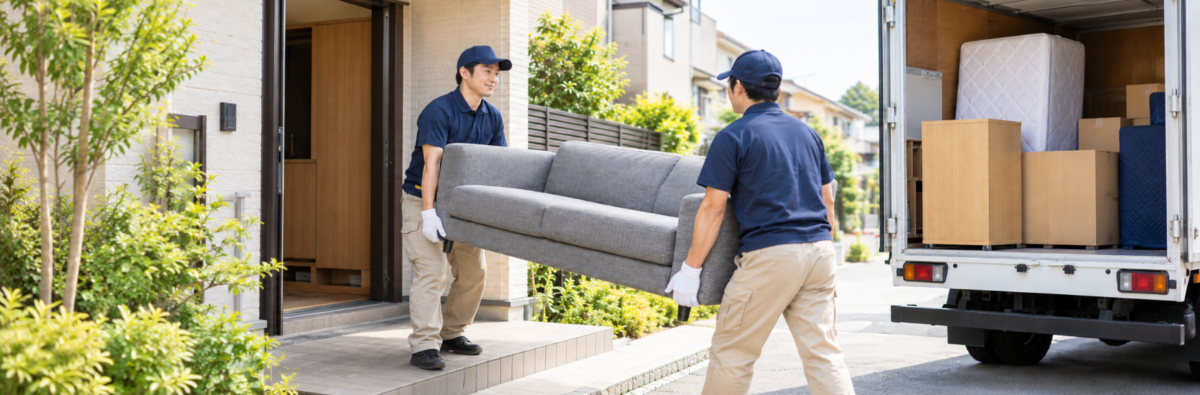 不用品回収作業