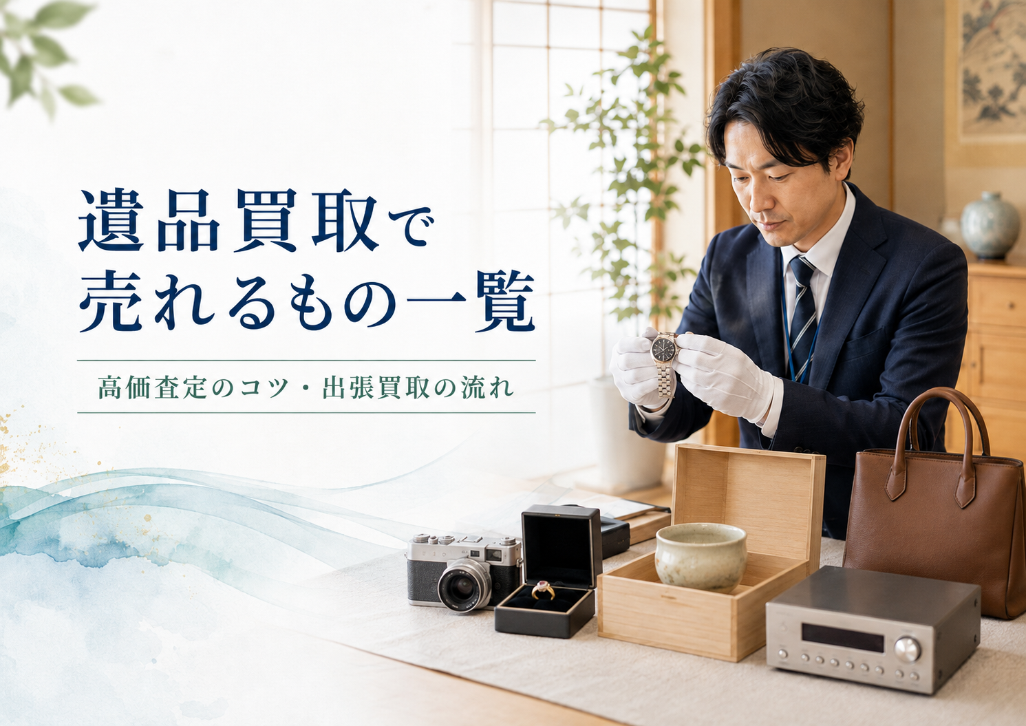 遺品買取で売れるもの一覧