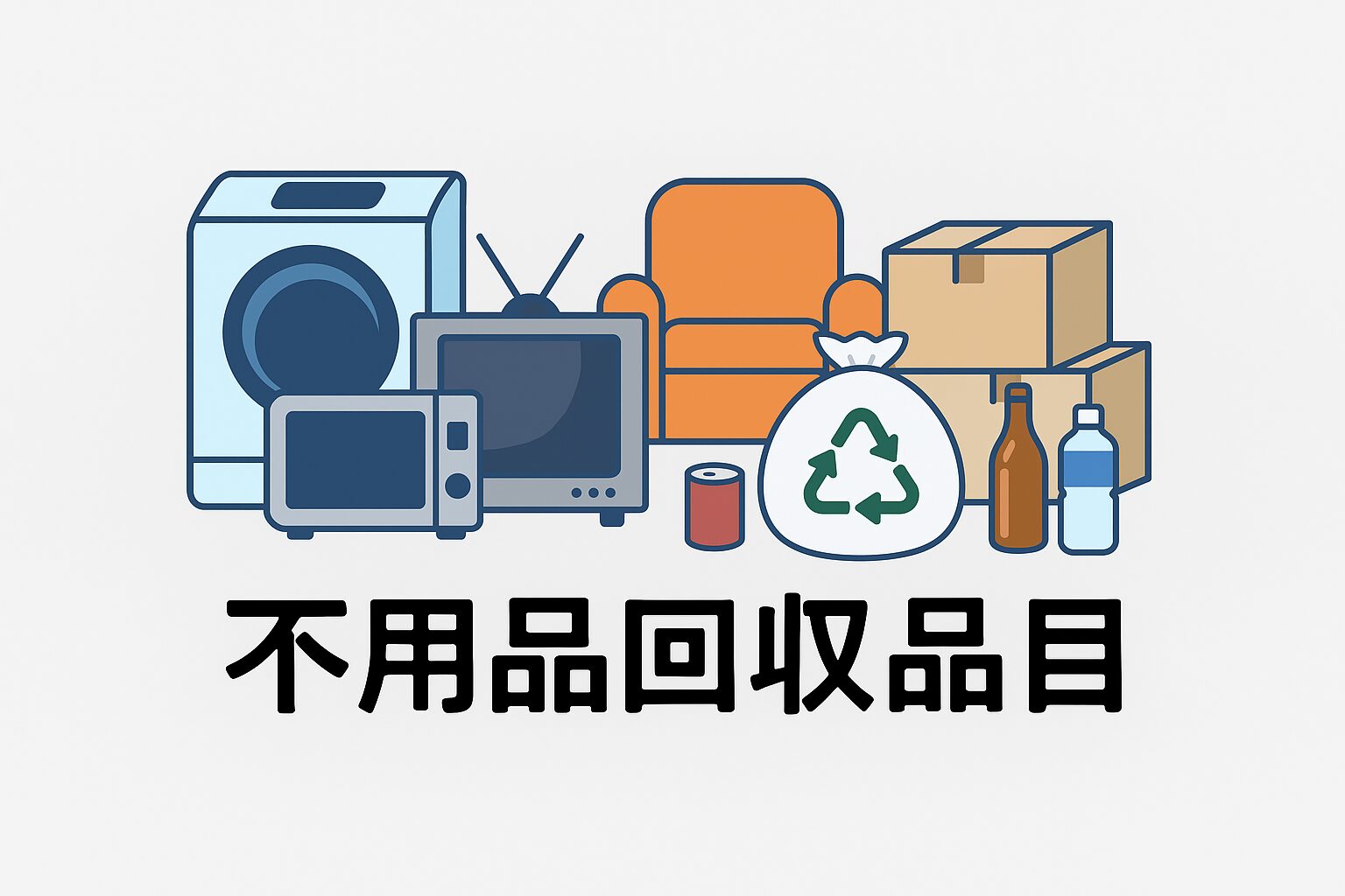 不用品回収品目
