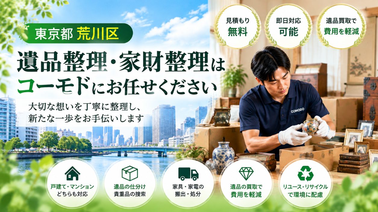 荒川区の遺品整理