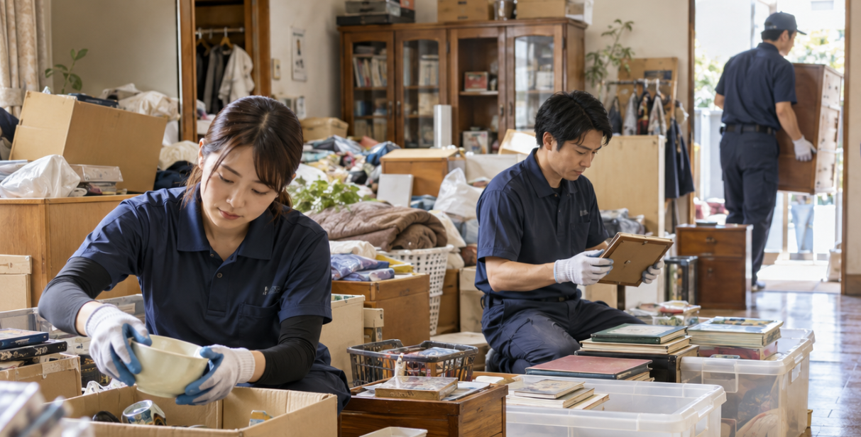 ごみ屋敷かたづけ