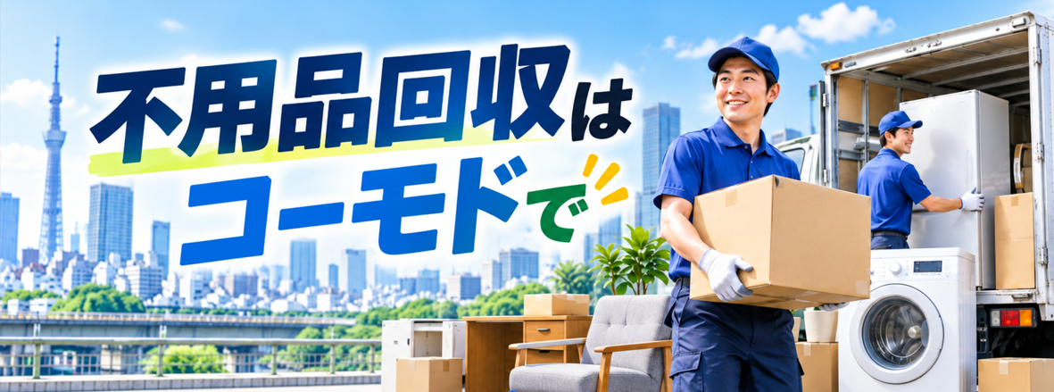 不用品回収はコーモド